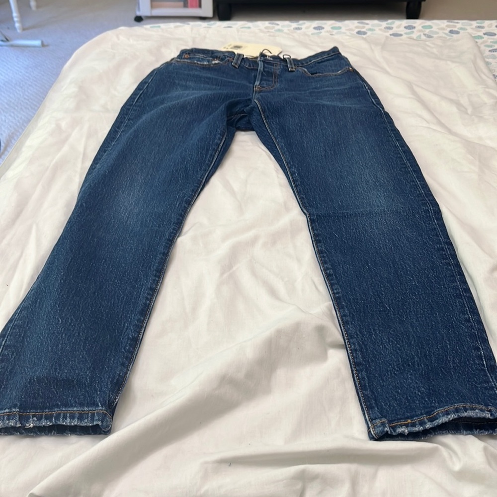 NWT Levi's 501 High Rise Skinny Jeans - Picture 3 of 12